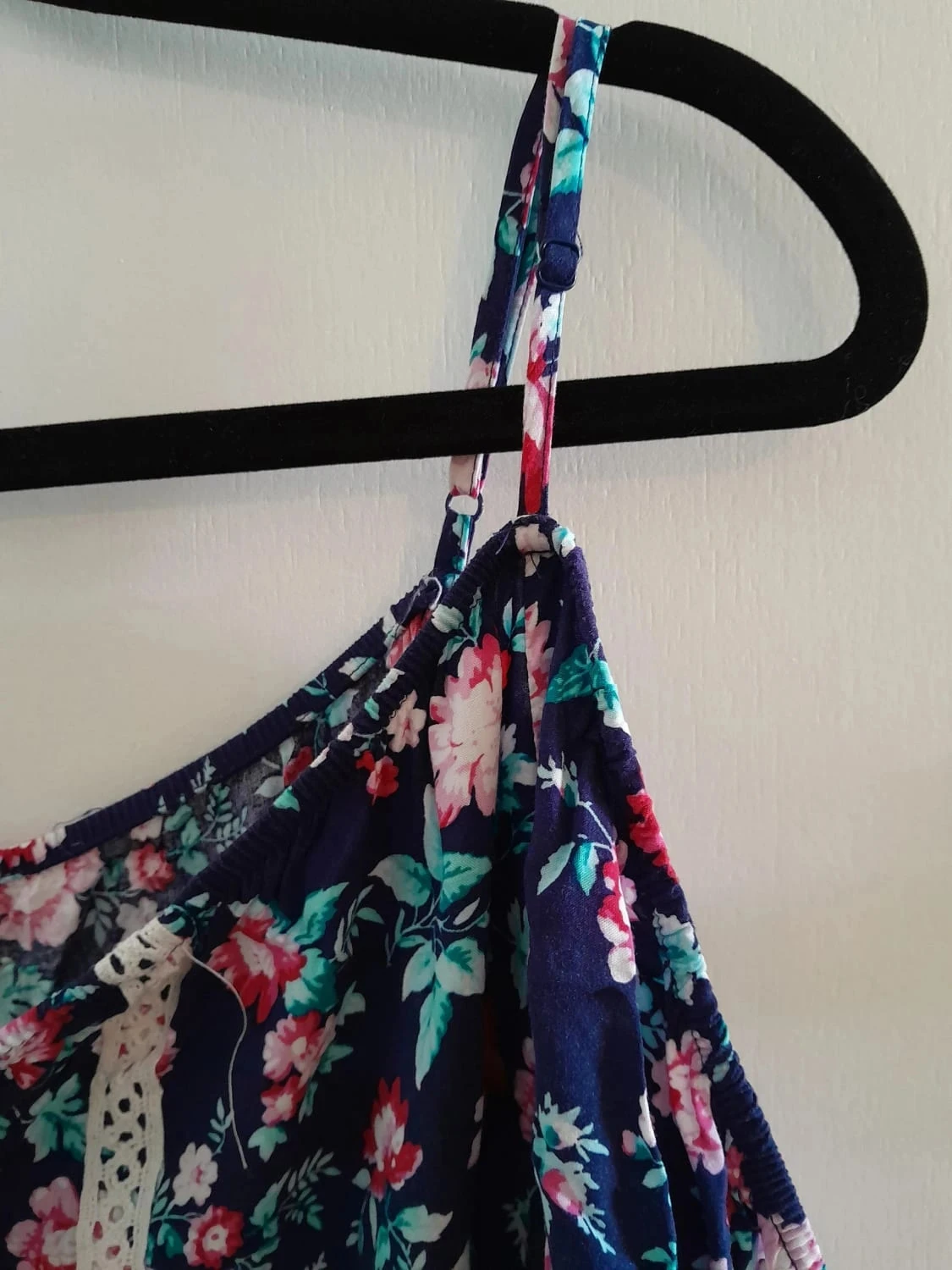 Vestido floral, estilo boêmio, tamanho 44, Marca Springfield – photo 3